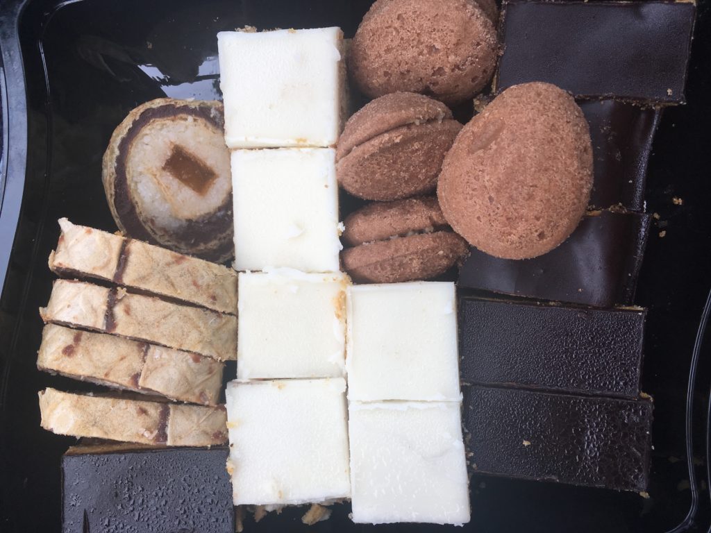 An assortment of Bosnian cakes